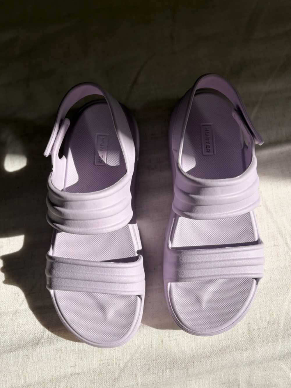Hunter bloom platform sandals size US 7